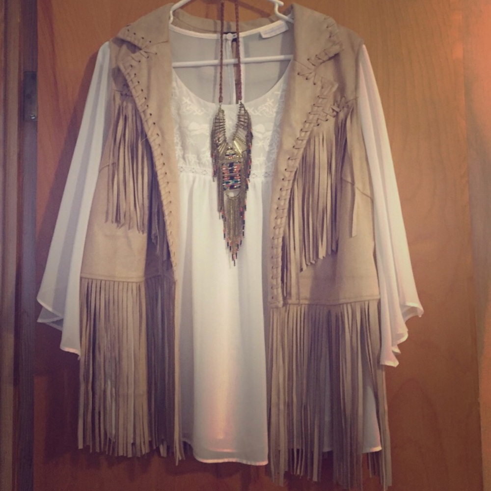 Fringe Vest 🧡